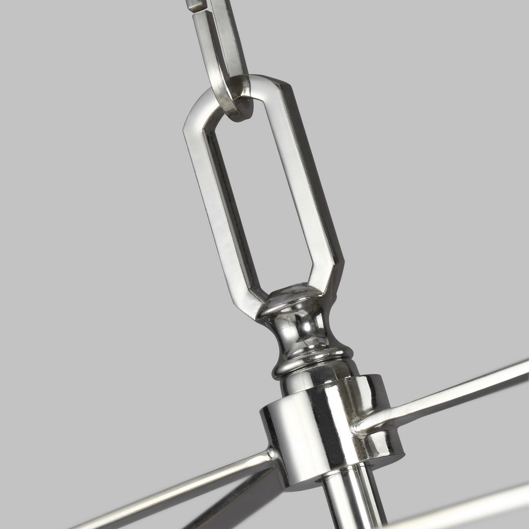 Visual Comfort Studio Thayer F3326/5PN Pendant Light - Polished Nickel