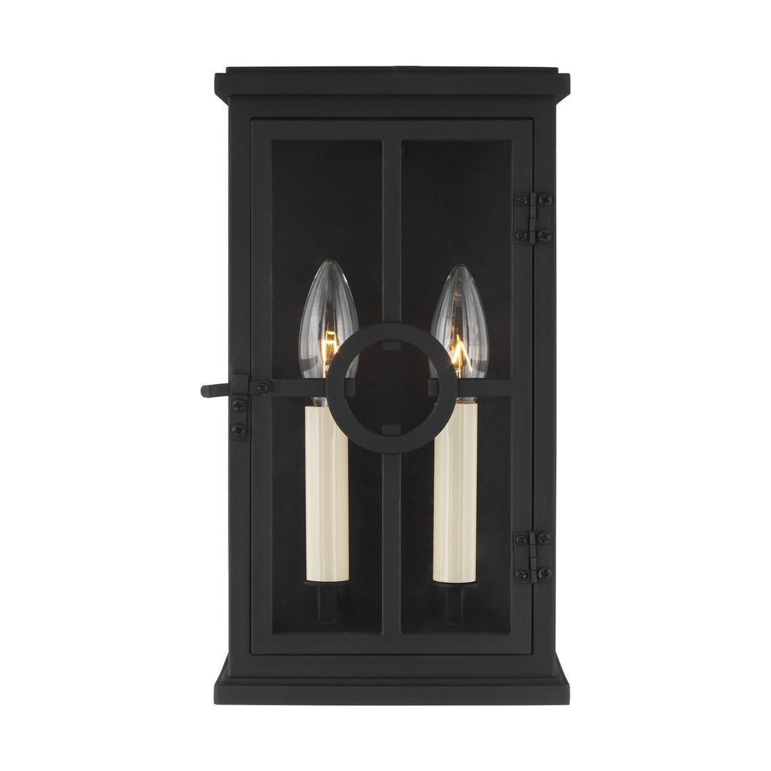 Visual Comfort Studio OL15300TXB Belleville Two Light Outdoor Wall Lantern Outdoor Black