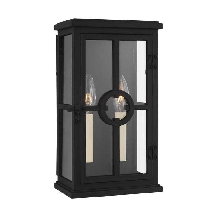 Visual Comfort Studio OL15300TXB Belleville Two Light Outdoor Wall Lantern Outdoor Black