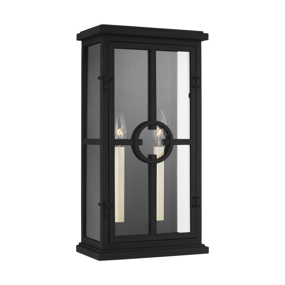 Visual Comfort Studio OL15301TXB Belleville Two Light Outdoor Wall Lantern Outdoor Black