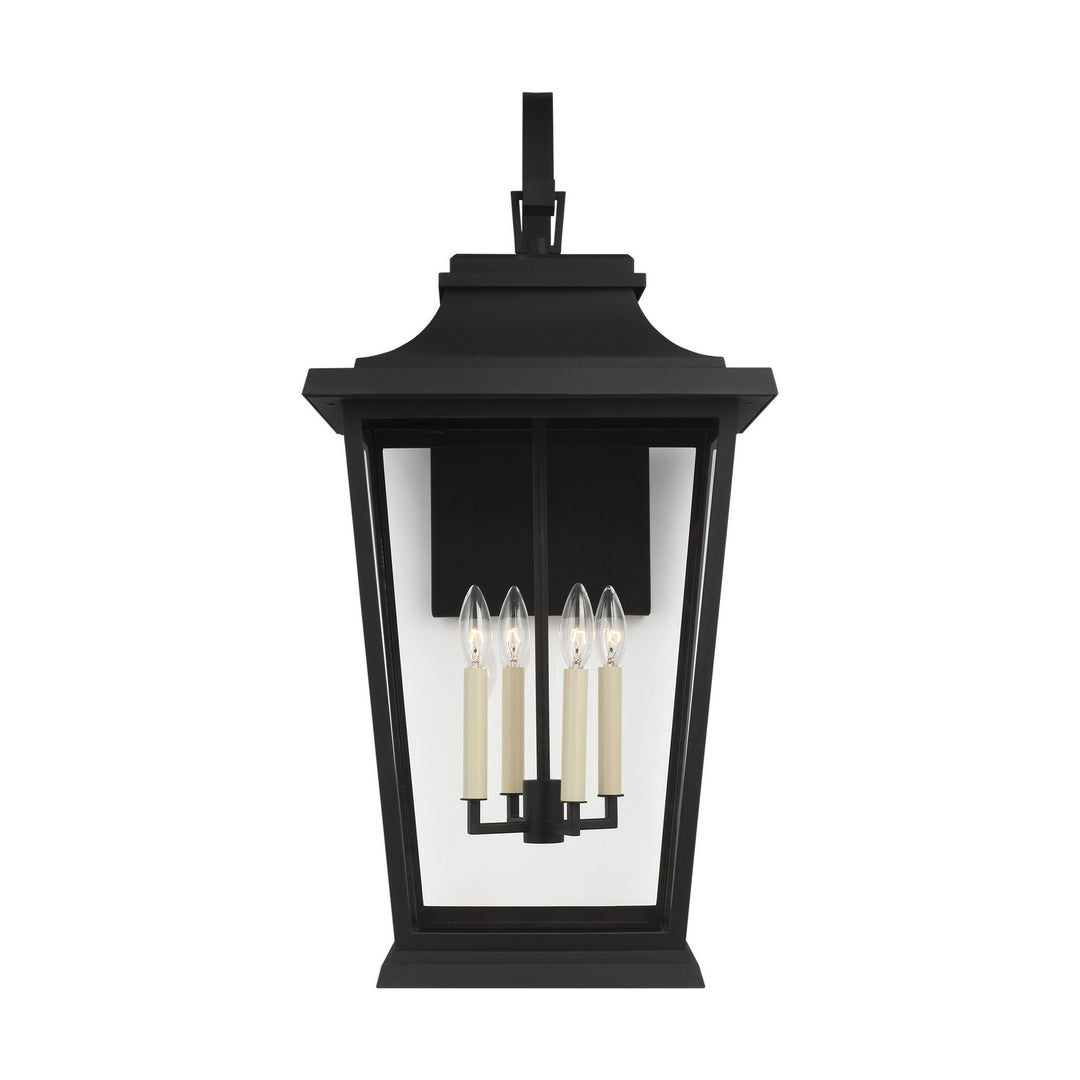 Visual Comfort Studio OL15404TXB Warren Four Light Lantern Outdoor Black