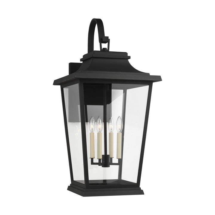 Visual Comfort Studio OL15404TXB Warren Four Light Lantern Outdoor Black