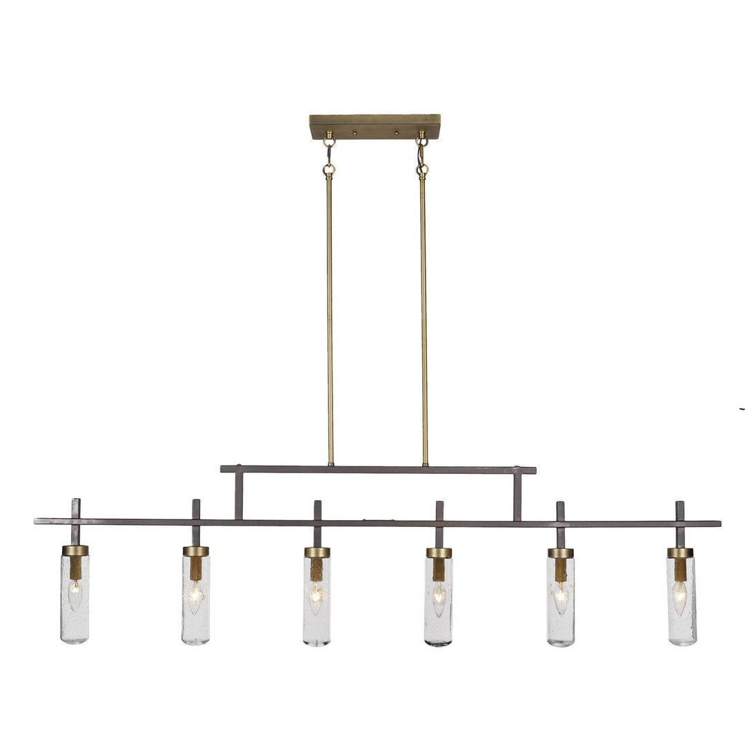 Toltec Salinda 2536-esbr-600 Pendant Light - Espresso & Brass