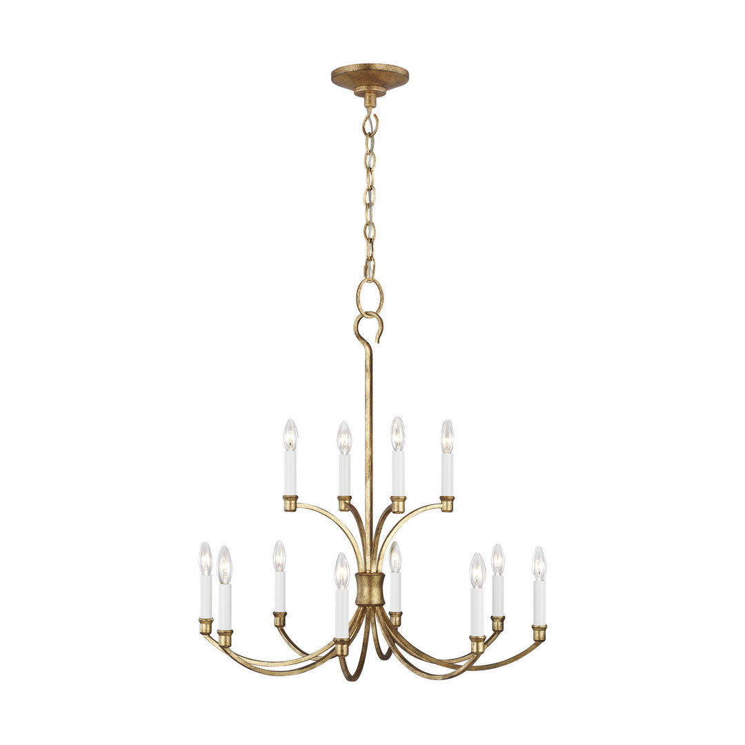 Visual Comfort Studio Westerly CC10612ADB Chandelier Light - Antique Gild