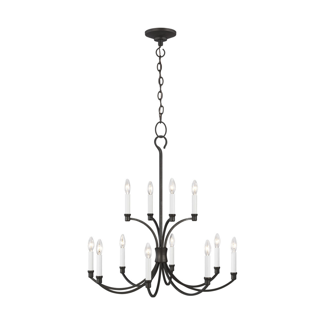 Visual Comfort Studio Westerly CC10612SMS Chandelier Light - Smith Steel