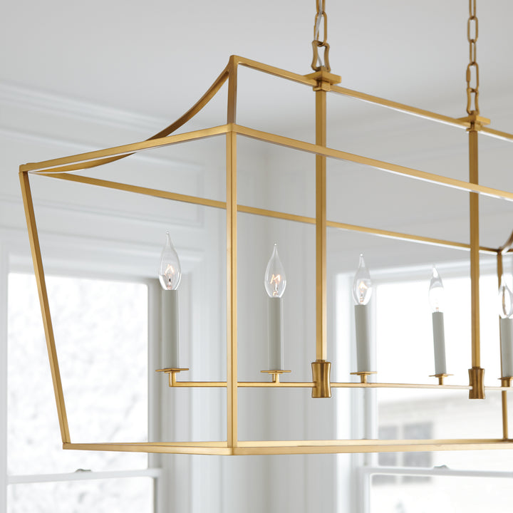 Visual Comfort Studio Southold CC1036BBS Pendant Light - Burnished Brass