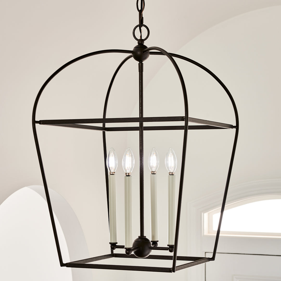 Visual Comfort Studio Stonington CC1094SMS Pendant Light - Smith Steel