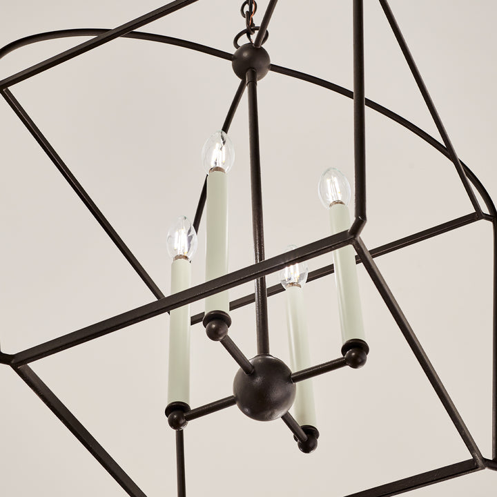 Visual Comfort Studio Stonington CC1094SMS Pendant Light - Smith Steel