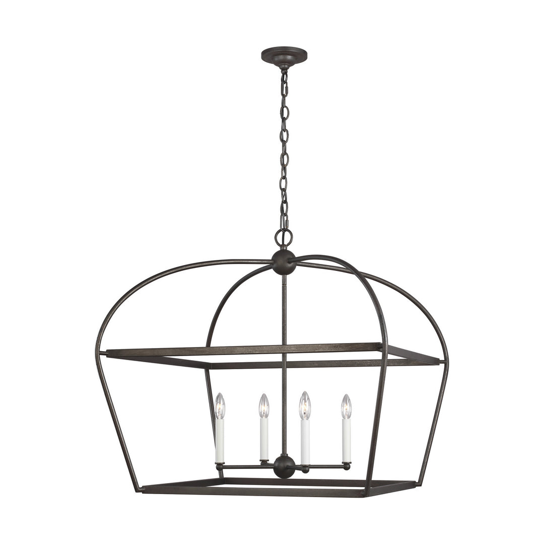 Visual Comfort Studio Stonington CC1114SMS Pendant Light - Smith Steel