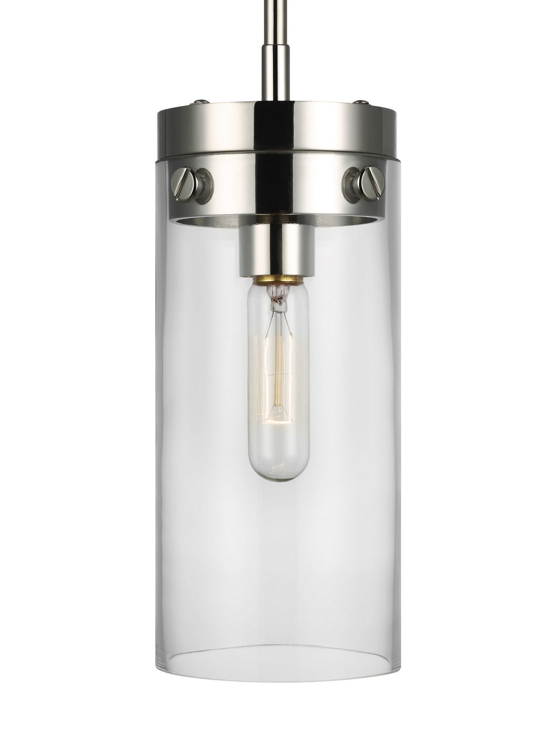 Visual Comfort Studio Garrett CP1001PN Pendant Light - Polished Nickel