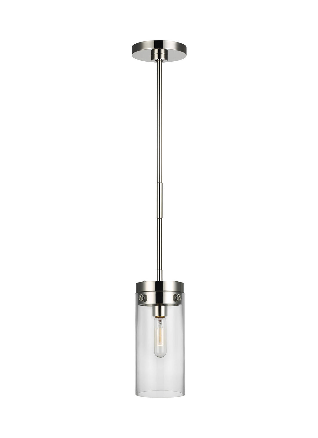 Visual Comfort Studio Garrett CP1001PN Pendant Light - Polished Nickel