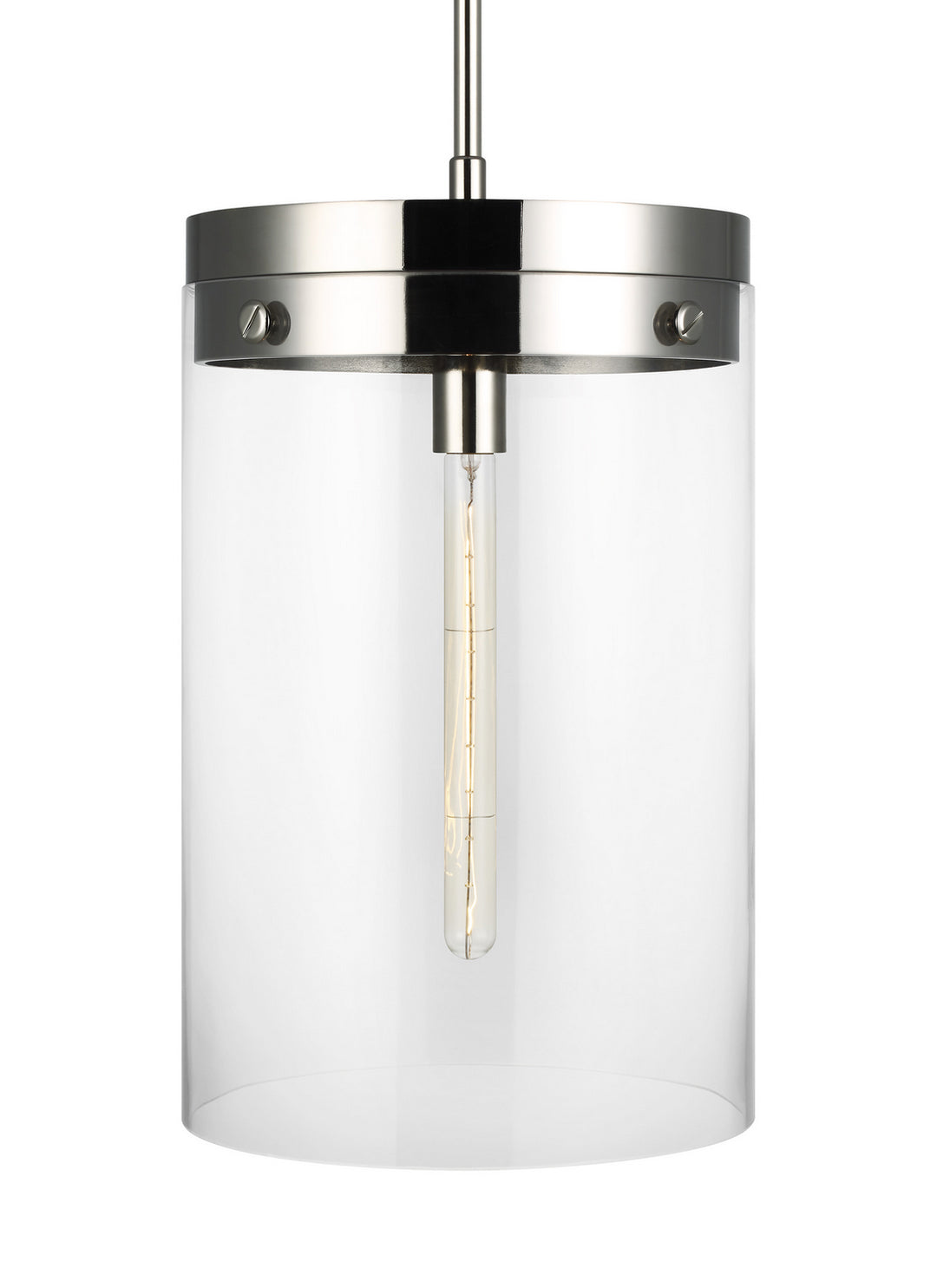 Visual Comfort Studio Garrett CP1011PN Pendant Light - Polished Nickel