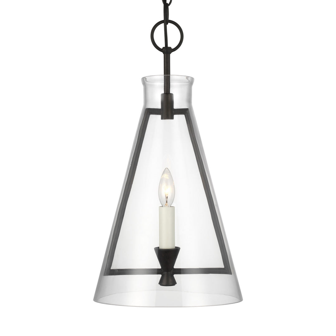 Visual Comfort Studio Keystone CP1081AI Pendant Light - Aged Iron