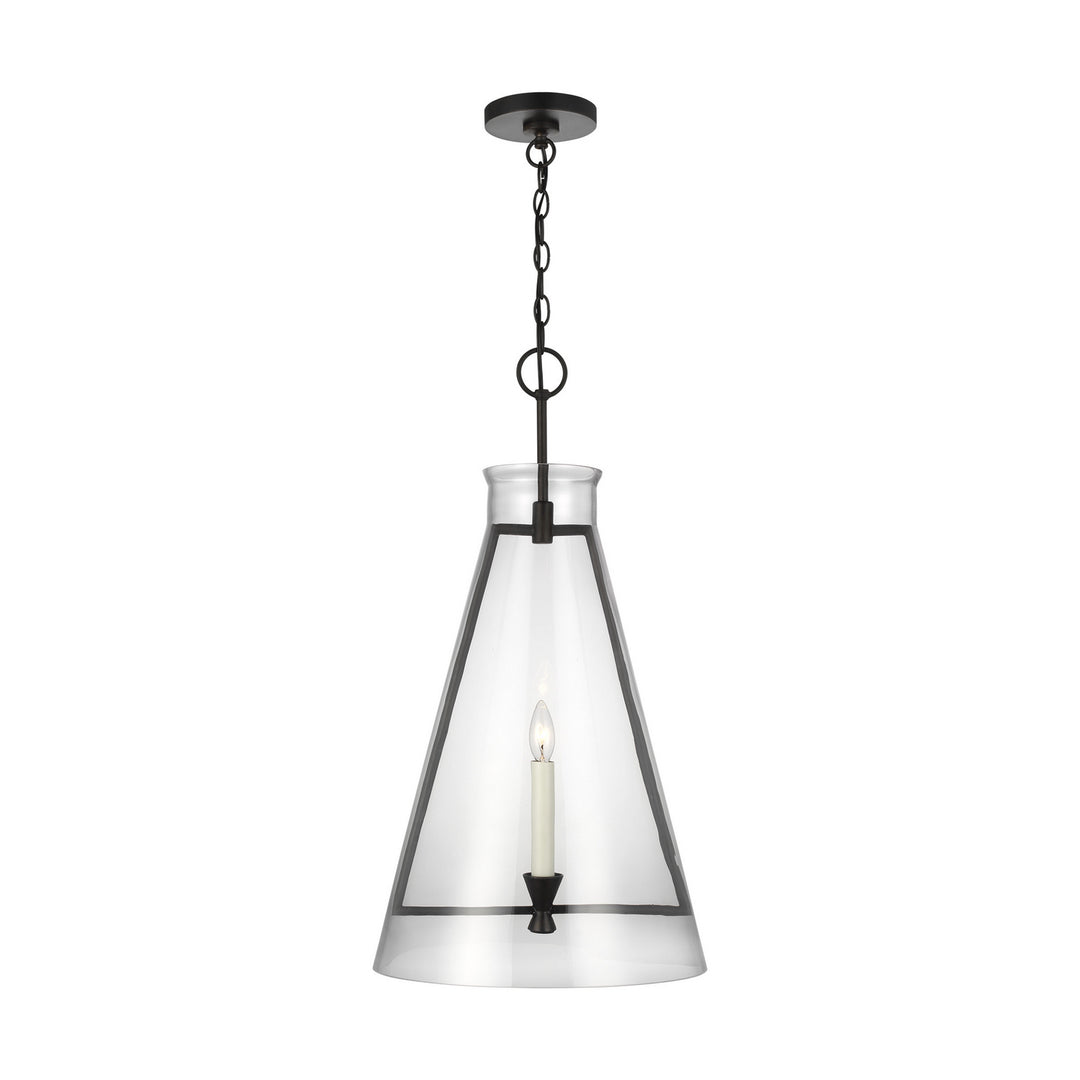 Visual Comfort Studio Keystone CP1091AI Pendant Light - Aged Iron