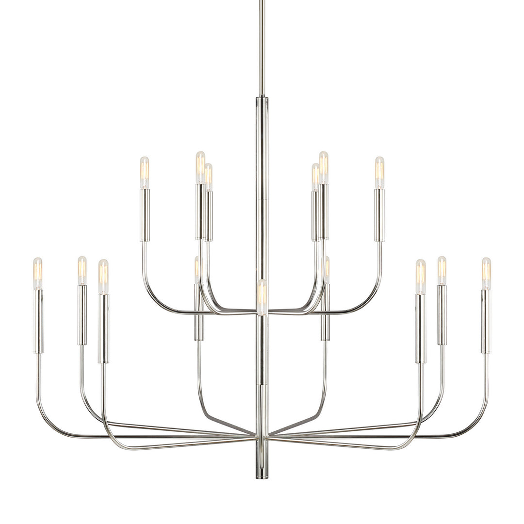 Visual Comfort Studio Brianna EC10015PN Chandelier Light - Polished Nickel