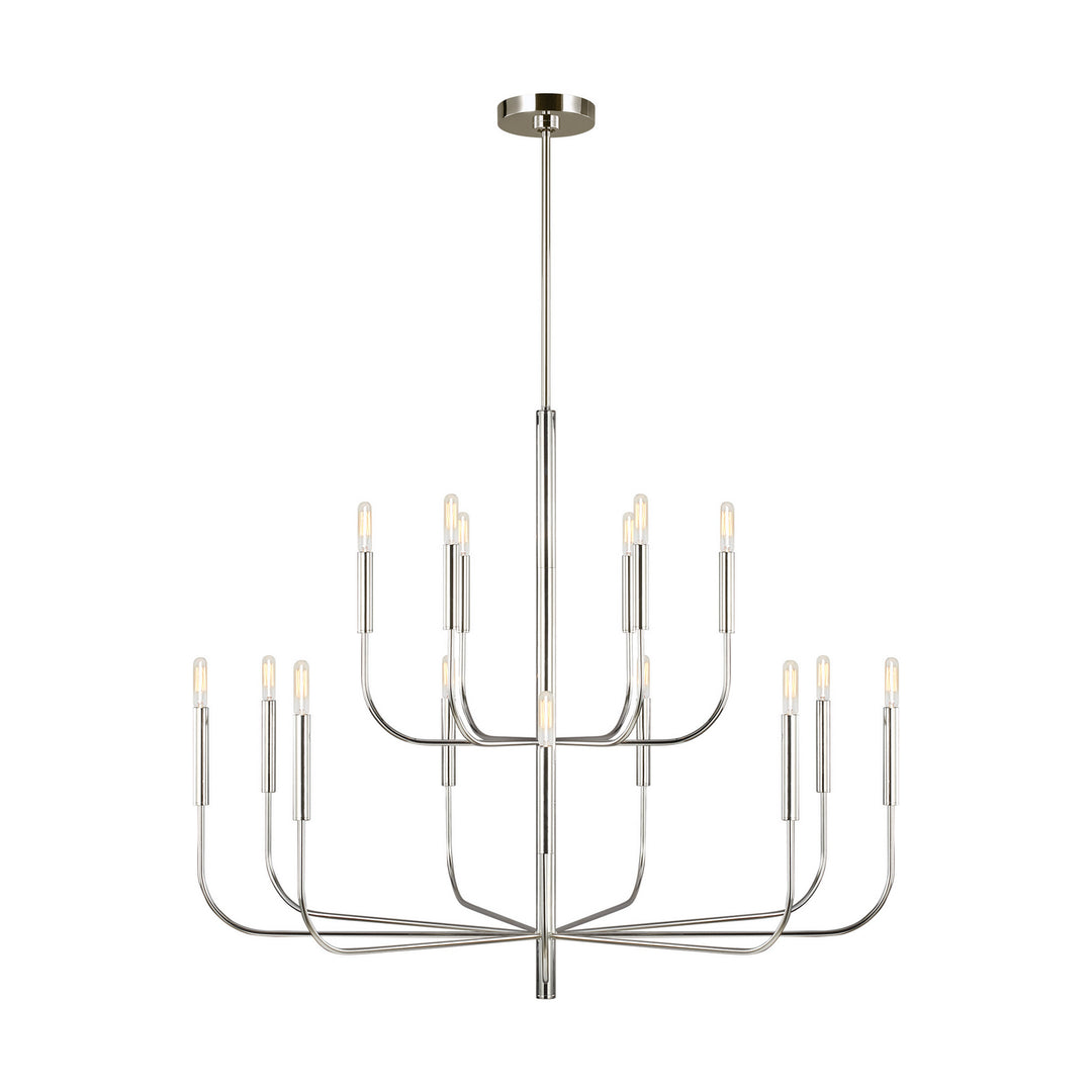 Visual Comfort Studio Brianna EC10015PN Chandelier Light - Polished Nickel
