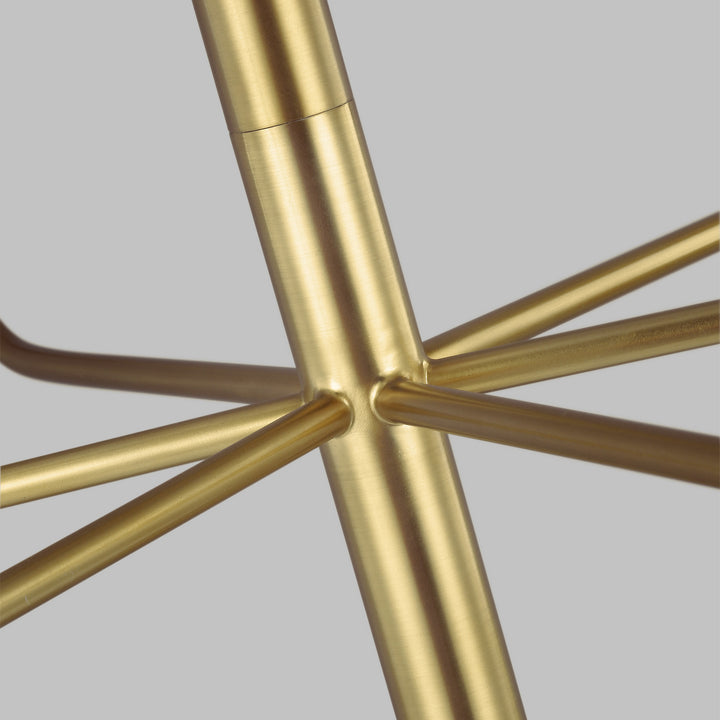 Visual Comfort Studio Brianna EC1006BBS Chandelier Light - Burnished Brass