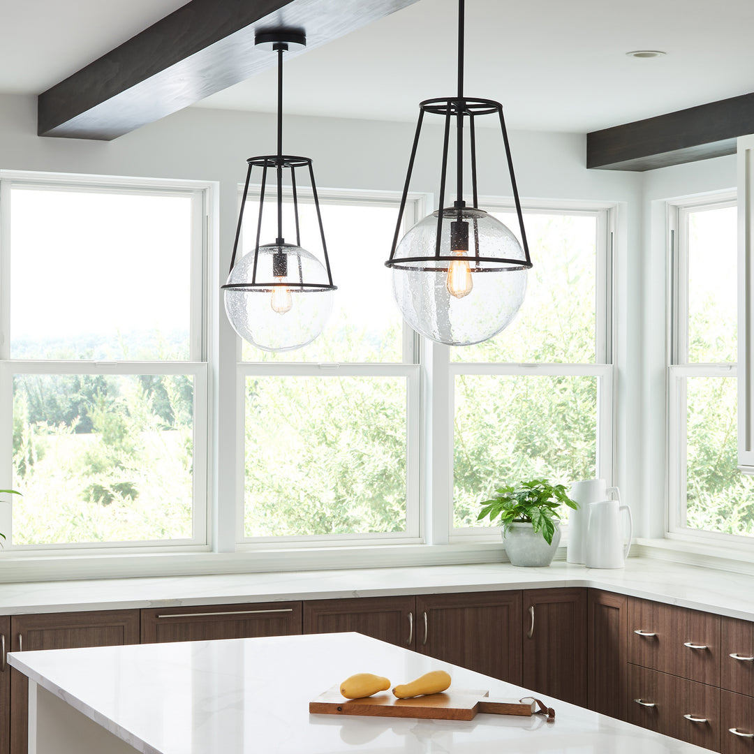 Visual Comfort Studio Atlas EP1101AI Pendant Light - Aged Iron