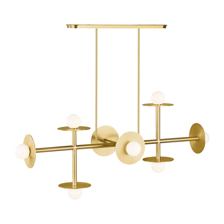 Visual Comfort Studio Nodes KC1008BBS Pendant Light - Burnished Brass