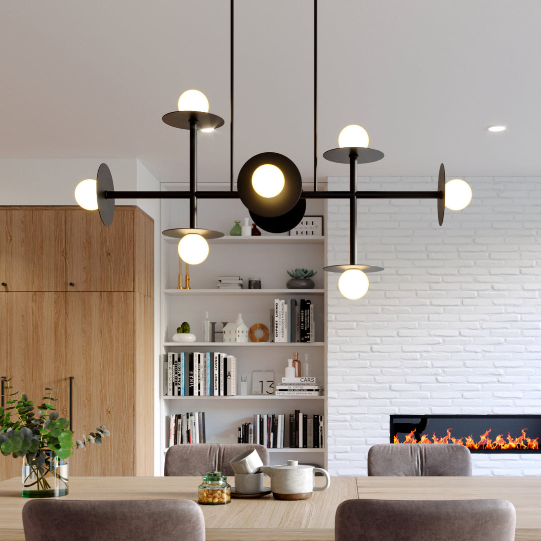 Visual Comfort Studio Nodes KC1008MBK Pendant Light - Midnight Black