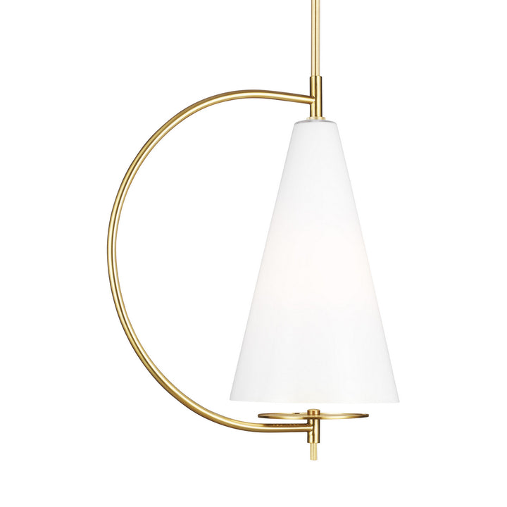 Visual Comfort Studio Gesture KP1041BBS Pendant Light - Burnished Brass