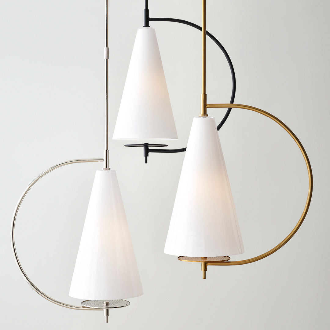 Visual Comfort Studio Gesture KP1041BBS Pendant Light - Burnished Brass