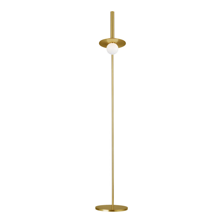 Visual Comfort Studio KT1011BBS2 Nodes One Light Floor Lamp Lamp Brass - Antique