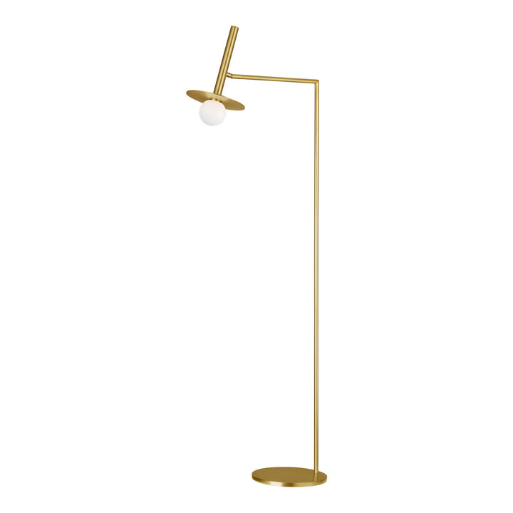 Visual Comfort Studio KT1011BBS2 Nodes One Light Floor Lamp Lamp Brass - Antique