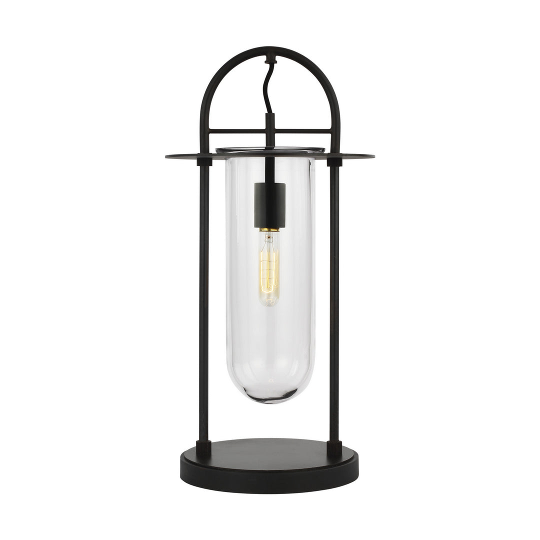 Visual Comfort Studio KT1021AI1 Nuance One Light Table Lamp Lamp Bronze / Dark