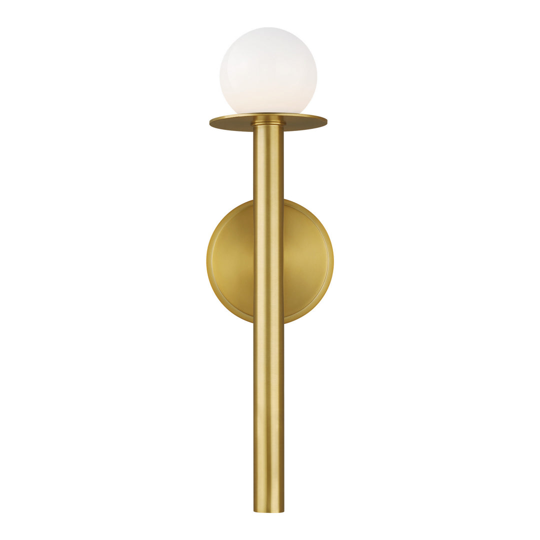 Visual Comfort Studio Nodes KW1001BBS Wall Light - Burnished Brass
