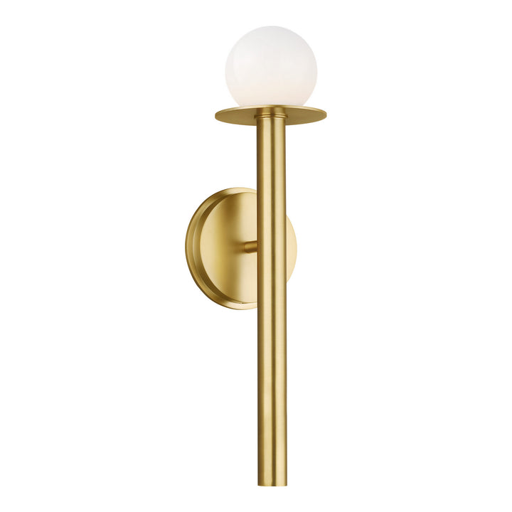 Visual Comfort Studio Nodes KW1001BBS Wall Light - Burnished Brass
