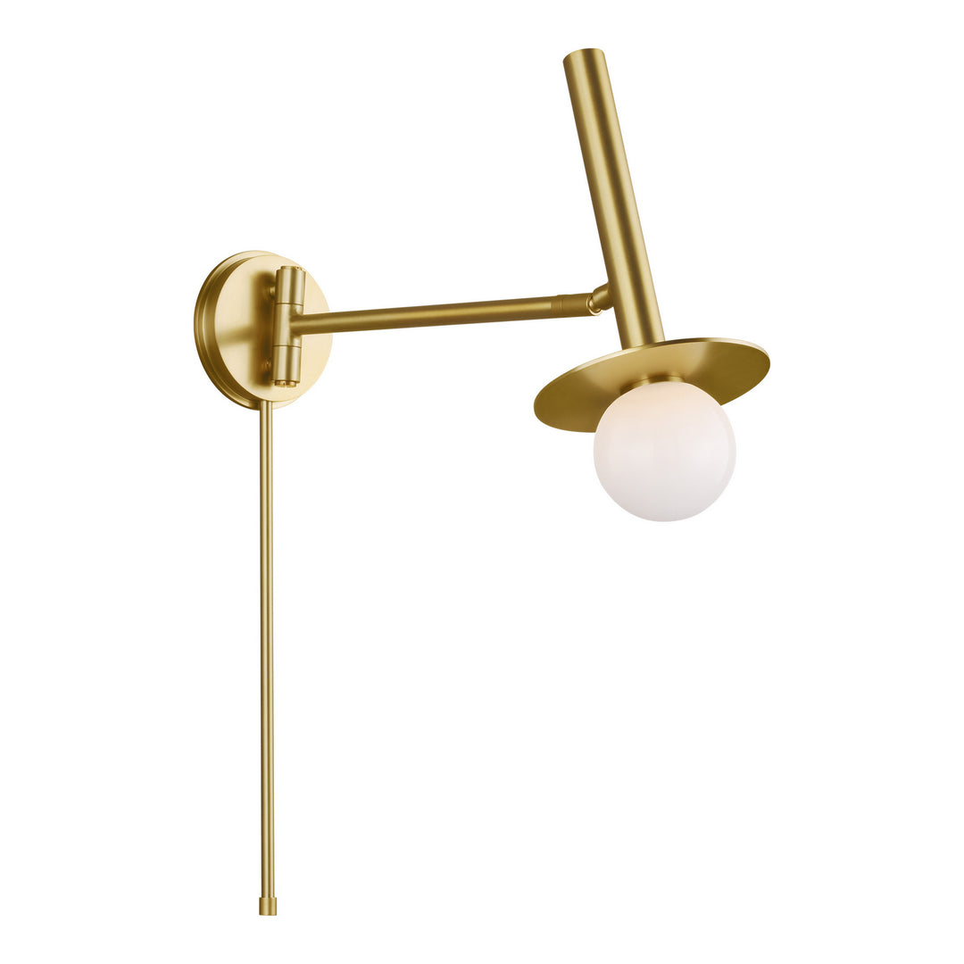 Visual Comfort Studio Nodes KW1021BBS Wall Light - Burnished Brass