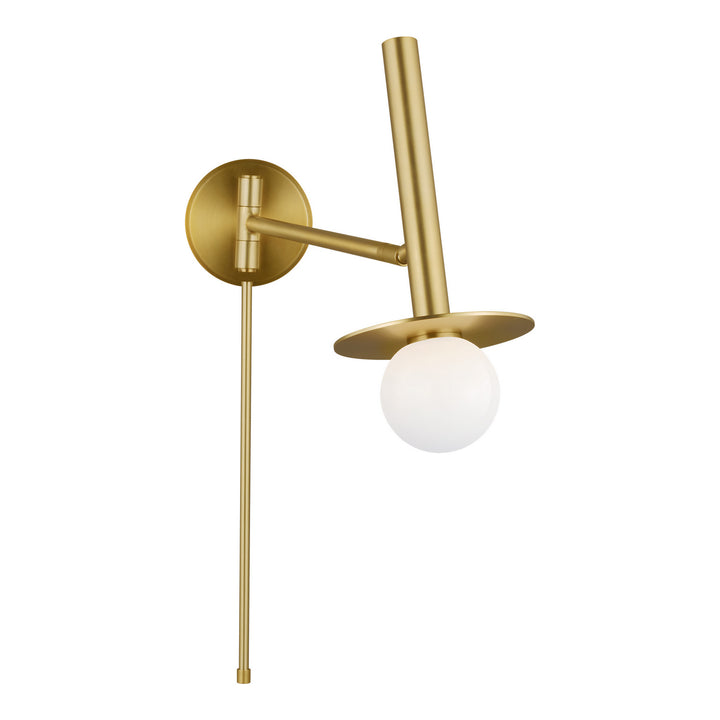 Visual Comfort Studio Nodes KW1021BBS Wall Light - Burnished Brass