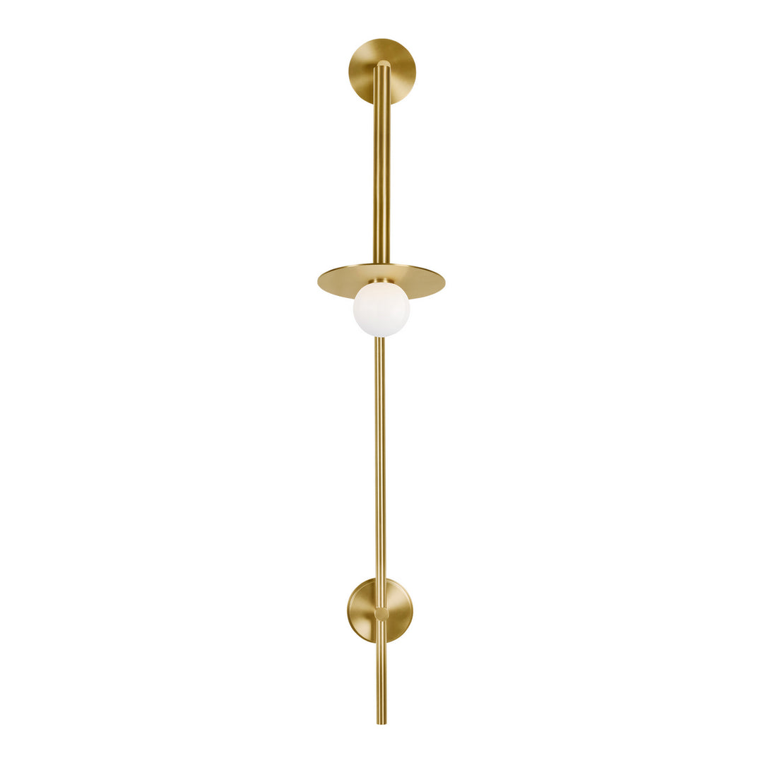 Visual Comfort Studio KW1031BBS Nodes One Light Wall Sconce Lamp Brass