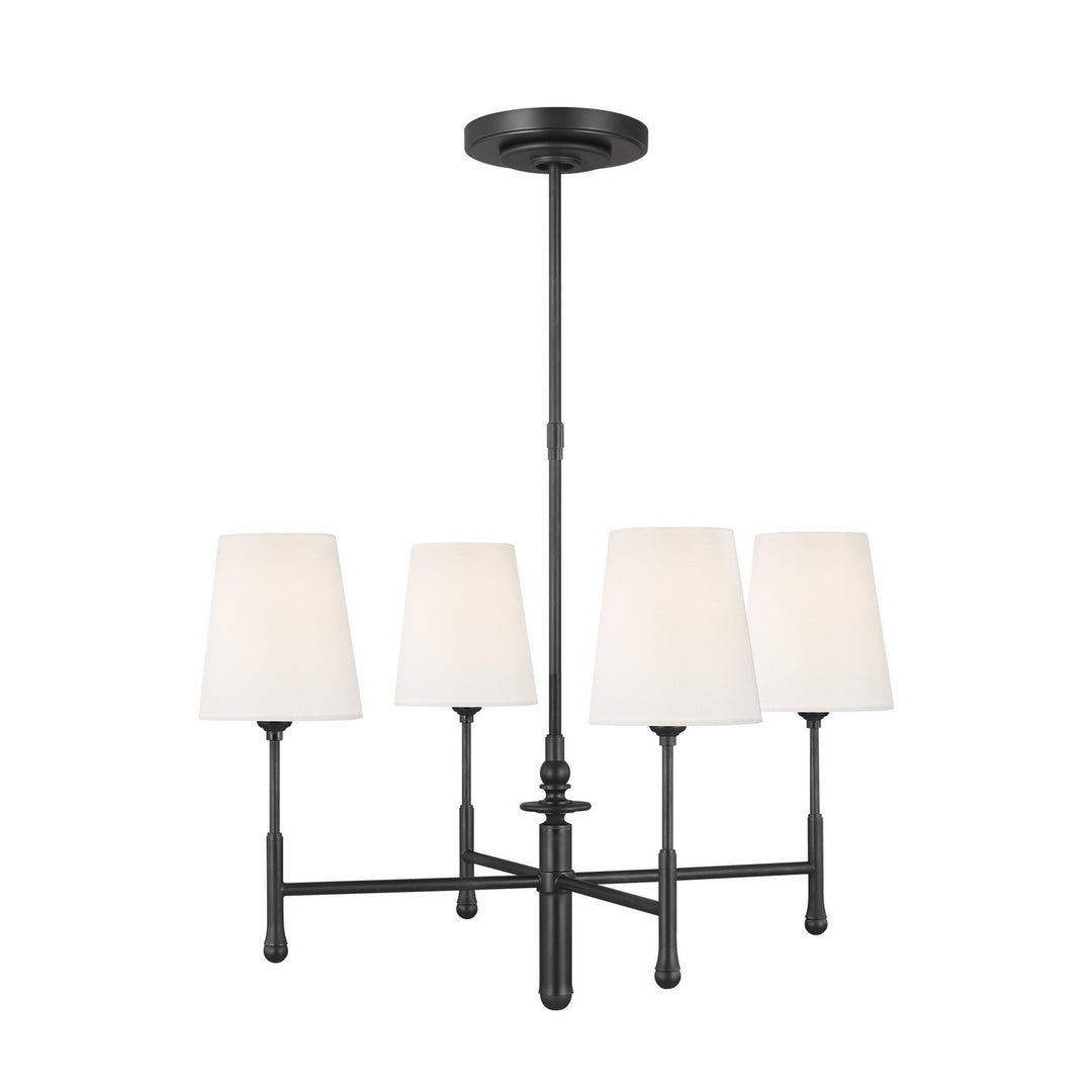 Visual Comfort Studio Capri TC1004AI Chandelier Light - Aged Iron