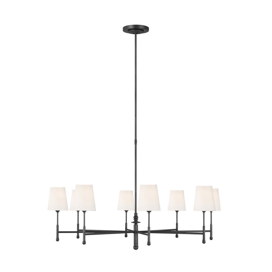 Visual Comfort Studio Capri TC1028AI Chandelier Light - Aged Iron