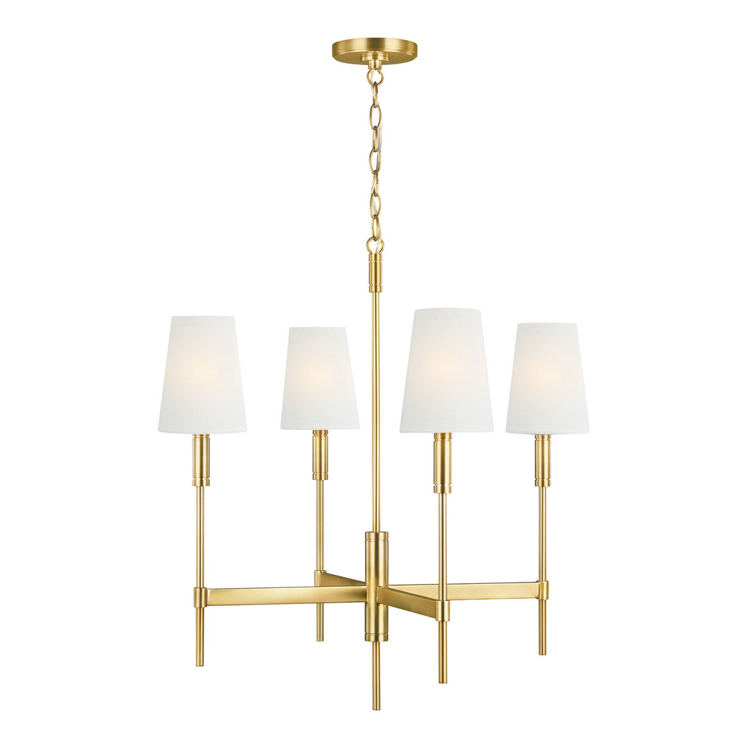 Visual Comfort Studio Beckham Classic TC1034BBS Chandelier Light - Burnished Brass