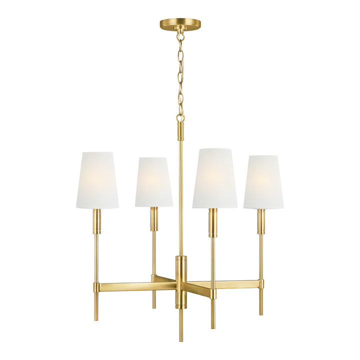 Visual Comfort Studio Beckham Classic TC1034BBS Chandelier Light - Burnished Brass