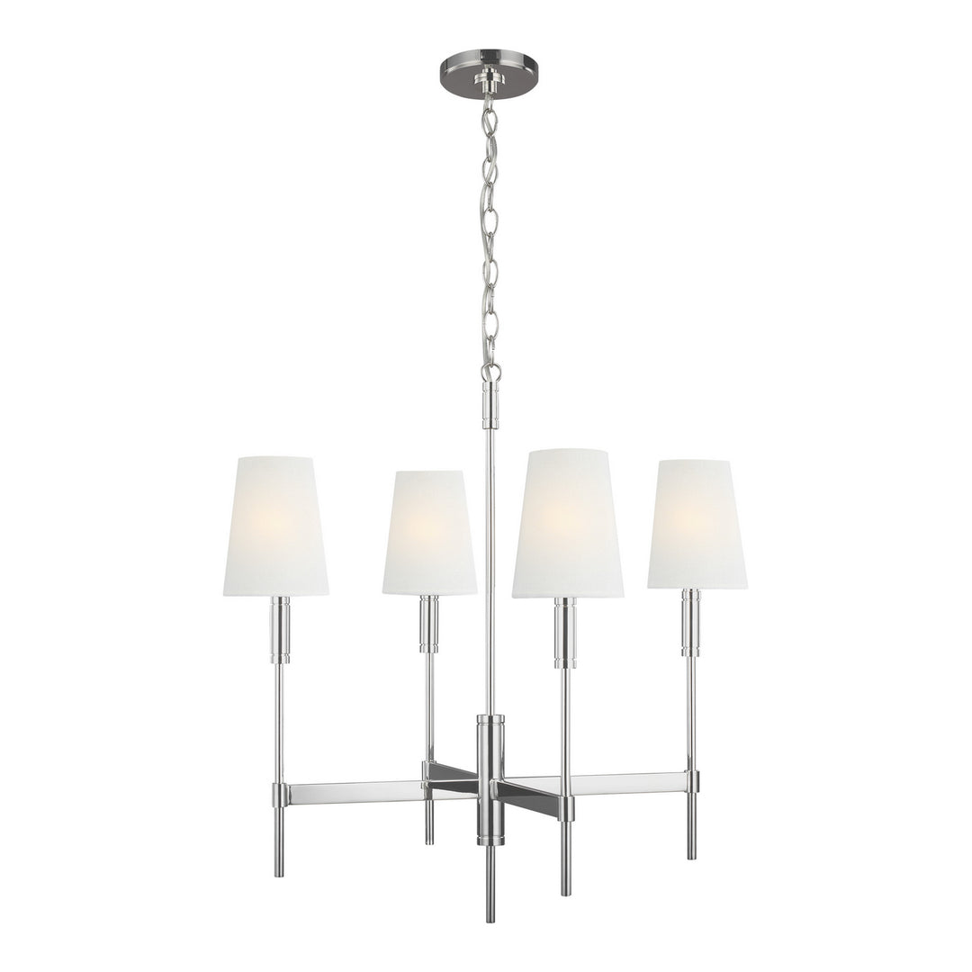 Visual Comfort Studio Beckham Classic TC1034PN Chandelier Light - Polished Nickel