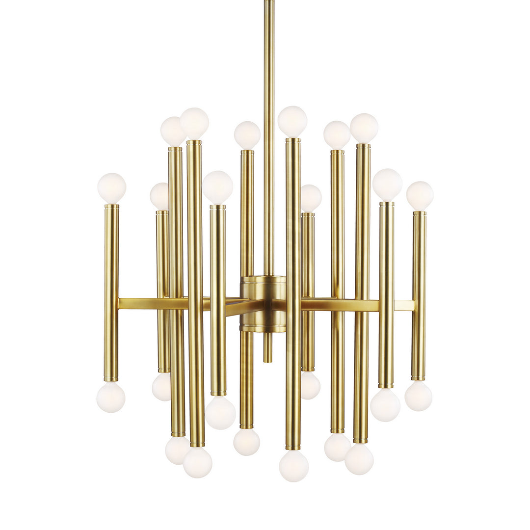 Visual Comfort Studio Beckham Modern TC10524BBS Chandelier Light - Burnished Brass