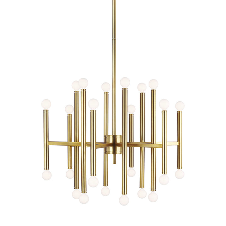 Visual Comfort Studio Beckham Modern TC10624BBS Chandelier Light - Burnished Brass