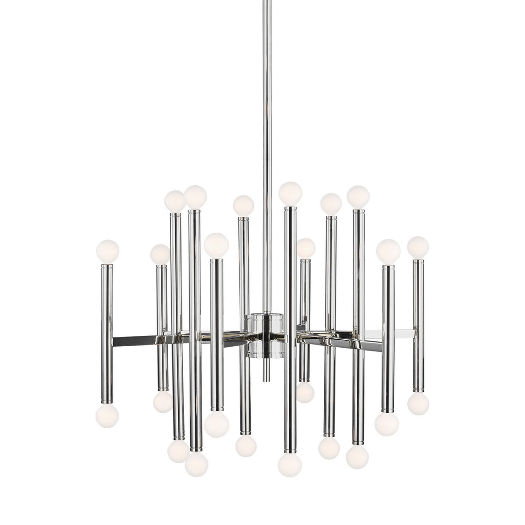 Visual Comfort Studio Beckham Modern TC10624PN Chandelier Light - Polished Nickel