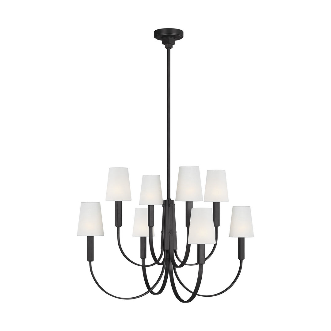 Visual Comfort Studio Logan TC1088AI Chandelier Light - Aged Iron
