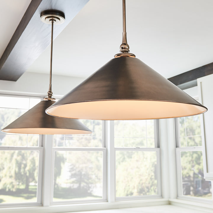 Visual Comfort Studio Capri TP1001ANL Pendant Light - Antique Nickel