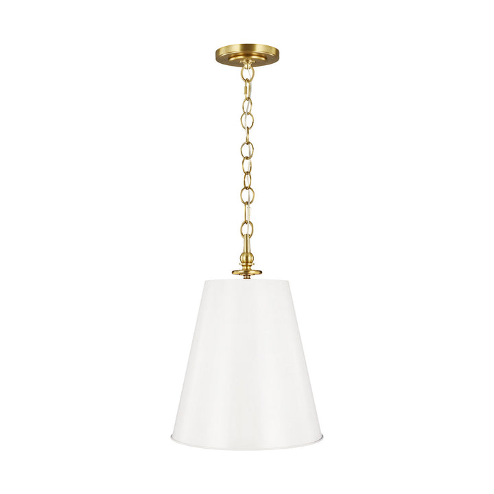 Visual Comfort Studio Capri TP1012BBS/AWT Pendant Light - Burnished Brass