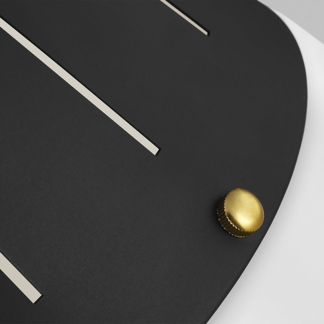 Visual Comfort Studio Arlett TP1092MBK/BBS Pendant Light - Midnight Black