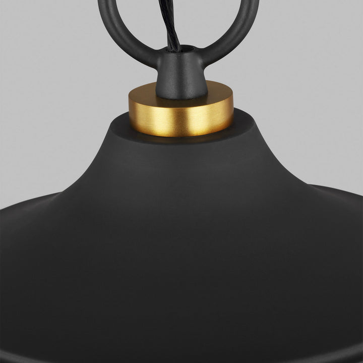 Visual Comfort Studio Arlett TP1092MBK/BBS Pendant Light - Midnight Black