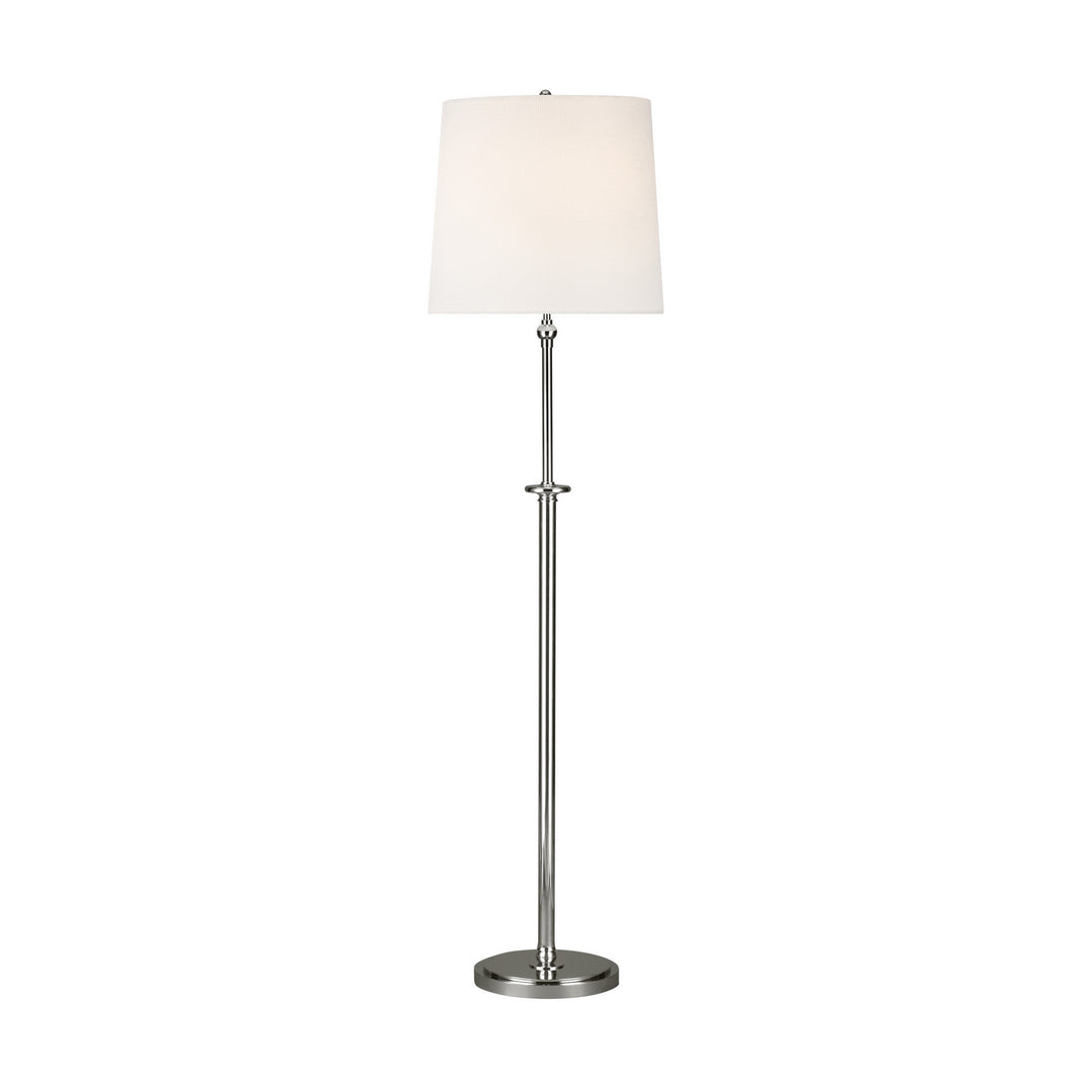 Visual Comfort Studio TT1012PN1 Capri Two Light Floor Lamp Lamp Polished Nickel