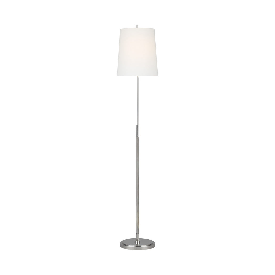 Visual Comfort Studio TT1031PN1 Beckham Classic One Light Floor Lamp Lamp Polished Nickel