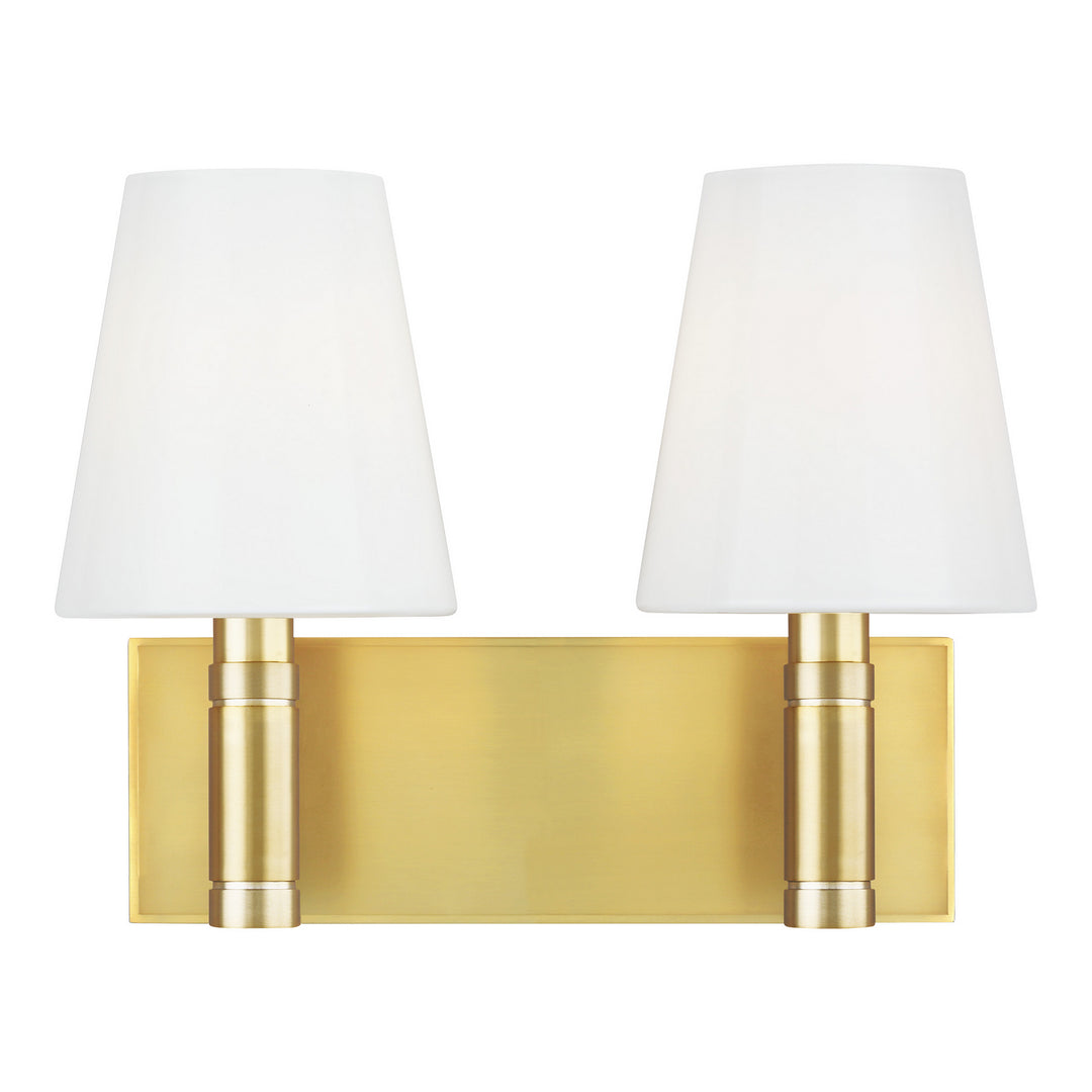 Visual Comfort Studio Beckham Classic TV1022BBS Bath Vanity Light 14 in. wide - Burnished Brass